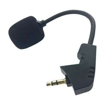 For Lenovo Legion Thunder Y480 Gaming Headset Detachable Microphone Noise Cancelling Boom Mic - Black