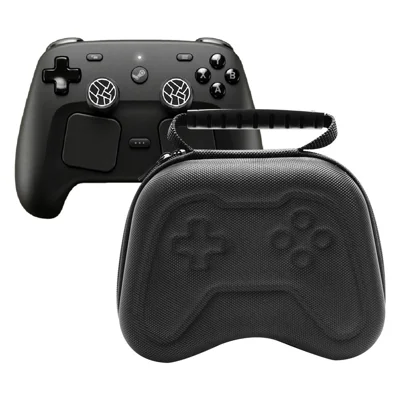 Für Steam Controller (2. Generation) Aufbewahrungstasche stoßfeste EVA-Schutzhülle zum Mitnehmen - Schwarz