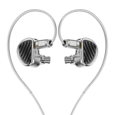 TRN In Ear Wired Headphones with 2 Pin Detachable Cable HiFi Sound 8 Hybrid Driver Earphones - 3.5mm / without Mic