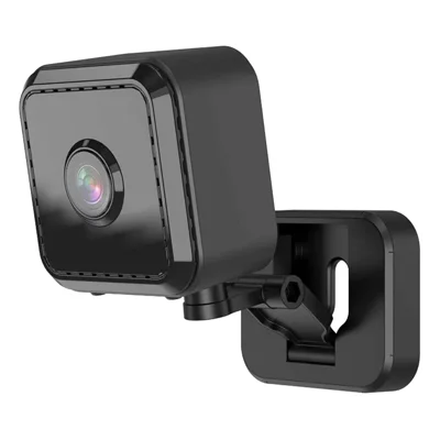 K16 2.4GHz WiFi Wireless Security Camera with 90 Degree Lens Infrared Night Vision Motion Detection Baby Monitor for Home - Black
