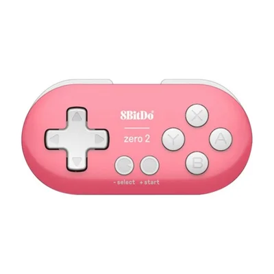 8BITDO Zero2 Bluetooth-совместимый геймпад для Nintend Switch Windows Android Macos Мини-контроллер - Розовый