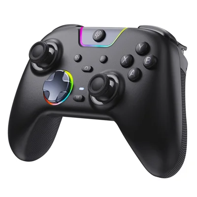EASYSMX X05Pro Triple Mode Gaming Controller for Nintendo Switch / Switch Lite / Switch OLED Gamepad with Dual Stage Hall Triggers - Black