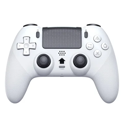 T58 Wireless Game Controller for PS5  /  PS5 Pro  /  PS5 Slim 6-Axis Gyro Bluetooth-compatible Gamepad - White