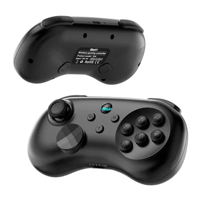 Y04 Gaming Controller 6-Tasten-Fighting-Layout Hall-Joystick für Nintendo Switch / Sony PlayStation 4 / 3 / PC – Schwarz
