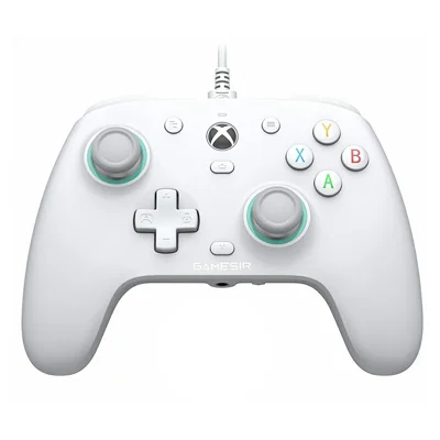 GAMESIR G7 SE Contrôleur filaire avec sticks à effet Hall, vibration de la gâchette, boutons arrière pour Xbox / Steam / PC - Blanc