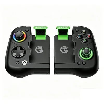 GAMESIR X4a Contrôleur Split Étirable avec Gâchettes Hall Effect 256 Niveaux Manette Bluetooth Compatibles pour Android - Noir