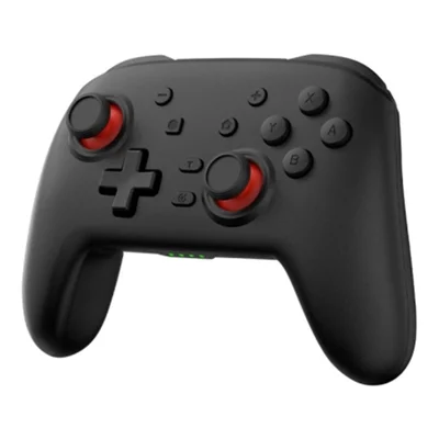 S07 Controlador Sem Fios Compatível com Bluetooth para Nintendo Switch Pro Controller Gamepad Comando de Jogo Portátil - Preto