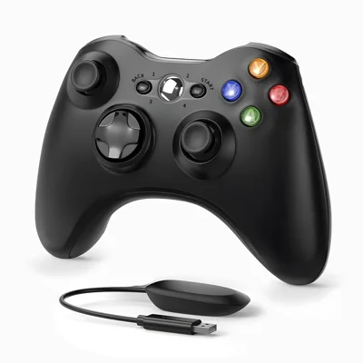 8652-360 2,4G Draadloze Gamepad voor Xbox 360 / Windows Computer / PS3 / Android TV Gamecontroller met Ontvanger