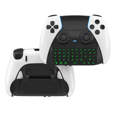 JYS P5172 For Sony PS5 DualSense Edge Controller Wireless Bluetooth-compatible External Keyboard Portable Gamepad Keyboard - Black