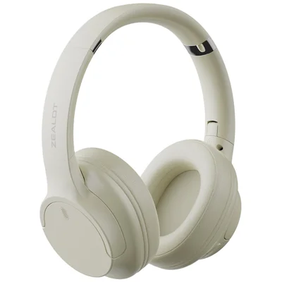 ZEALOT B39 Wireless Bluetooth-compatible Headphone HiFi Surround Sound Over-Ear Gaming Music Headset - White
