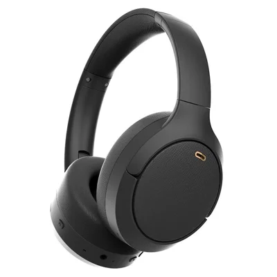 BT056 Noise Cancelling Bluetooth-compatible Headphone ANC Wireless Deep Bass Stereo Over-ear Headset - Black