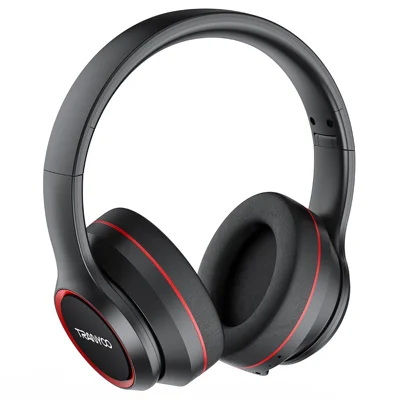TRANYOO H6 Bluetooth-Compatible Headphones Over Ear 40mm Drivers Foldable Gaming Music Headset