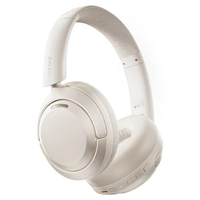 ZAODON V10 Active Noise Cancelling Headphones Bluetooth-compatible 6.0 Headset - White