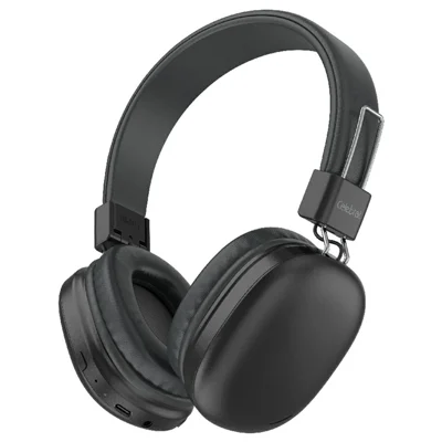 CELEBRAT A42 Trådlös Bluetooth-kompatibel Headset Över-öron HiFi Stereo Vikbar Hörlurar - Svart