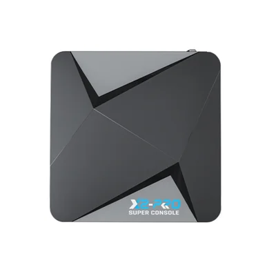 Суперконсоль X2 PRO Ретро-игра с 64 ГБ карты TF, двойная система EmuELEC Android, более 70000 игр, два беспроводных контроллера 2,4 ГГц - ЕС вилка
