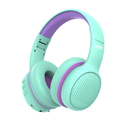 GORSUN E66 85 / 94 dB lydgrænse Over-ear Bluetooth-kompatibel headset Børnefoldbar hovedtelefon - Lilla