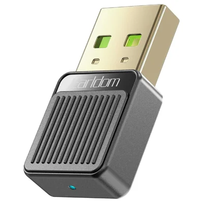EARLDOM ET-BR09 USB Bluetooth-compatible Adapter Car Audio Speaker Wireless Audio Receiver - Black