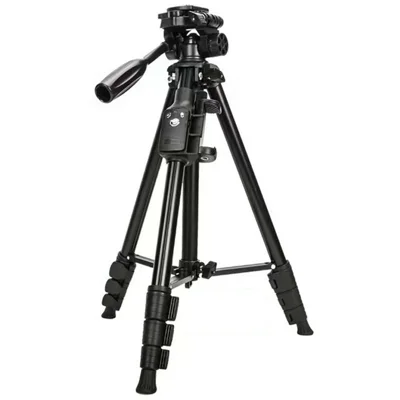 YUNTENG VCT-6828RM Statief voor Camera en Telefoon, Videostatief voor Vlogs, Bluetooth-compatibele Zelfportret- en Live-streamingopname Statief