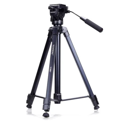YUNTENG VCT-860AV Statief voor Camera Professioneel Hydraulisch Dempend Vloeistofhoofdstatief