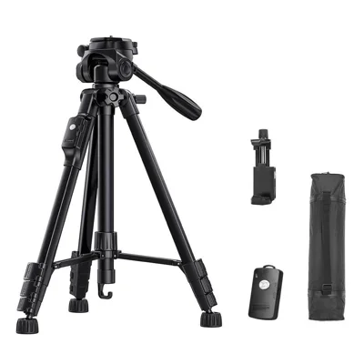 YUNTENG VCT-669 Statief Camera Statief Smartphone Bluetooth-compatibele Selfiemontage voor Live Streamen Vloggen Video Opnemen
