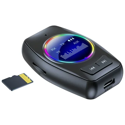 Ricevitore/Trasmettitore Audio Bluetooth 5.4 Compatibile 2 in 1 Adattatore Per lo Streaming Audio Wireless