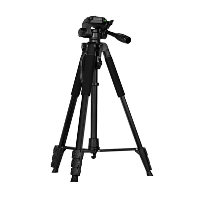 Trépied réglable ZOMEI T178 avec tête panoramique 360 degrés pour appareil photo, télescope, projecteur - Noir