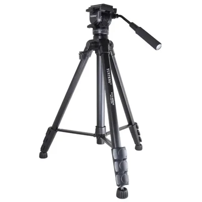 YUNTENG VCT-999RM Draagbaar aluminiumlegering statief met snelle verwijderbare plaat voor Canon Nikon DSLR-camera