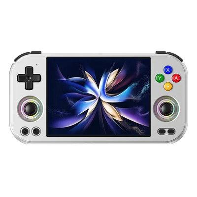 ANBERNIC RG477M 12G+256G Android 14 4.7 Inch LTPS Incell Screen Retro Handheld Game Console - Silver