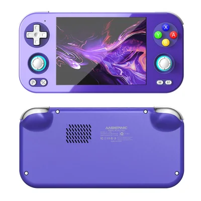 ANBERNIC RG 476H 8GB+128GB Android 13 Handheld Game Console 4.7 Inch Touchscreen Gaming Device - Purple