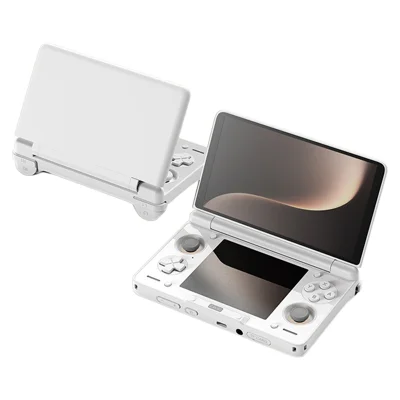 AYN Thor 16GB+1TB Open Source Android 13 Handheld Gaming Console Dual Screen Retro Arcade Gamepad - Weiß
