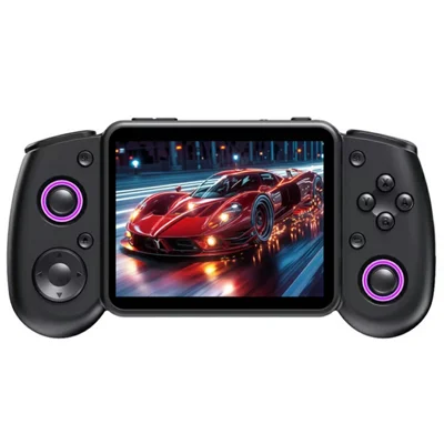 AISLPC RG43H Pro Draagbare Gameconsole met 64GB TF-kaart 4,3 inch IPS-scherm Dual System RK3562 Quad Core WiFi RGB-joystick - Zwart