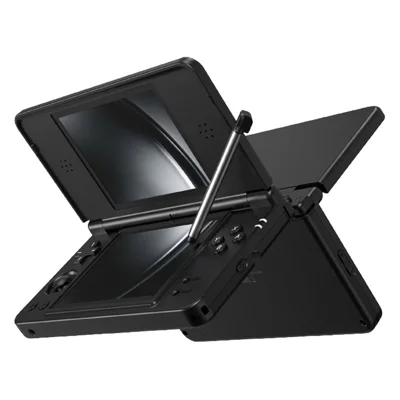ANBERNIC RG DS PLUS 16GB Console Portatile per Giochi con Scheda TF 64GB, Schermi Doppia 4,3 pollici IPS, Design a Libro, Processore RK3568, Batteria 4000mAh - Nero