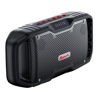 CYBORIS X10 120W Bluetooth 5.3 Haut-parleur 2 Tweeter+2 Woofer Subwoofer Portable Boîtier Acoustique Étanche