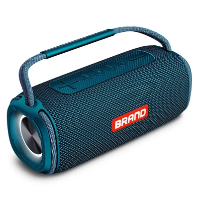 X5 Portable Rechargeable Bluetooth-compatible Speaker 40W Waterproof Outdoor TWS Wireless Stereo Subwoofer - Blue