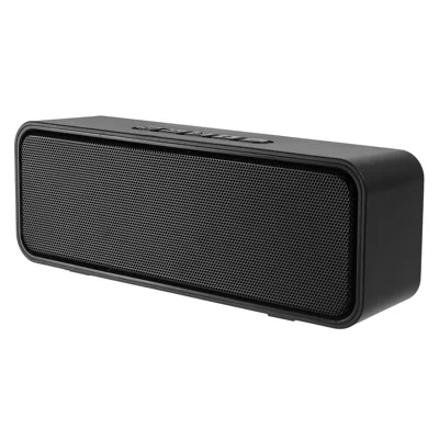 Tragbare Multifunktions-Bluetooth-Lautsprecher TWS FM-Radio-Lautsprecher mit Unterstützung für TF-Karte, USB-Stick, AUX - Schwarz