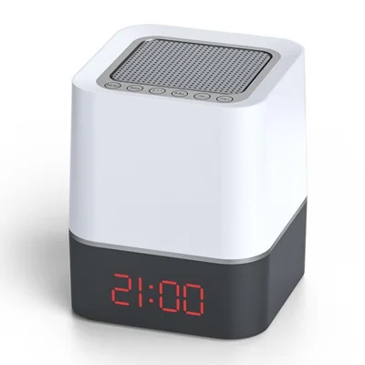 Портативная мини-колонка с Bluetooth, сабвуфером, поддержкой сенсорного управления, подсветкой / картой памяти TF