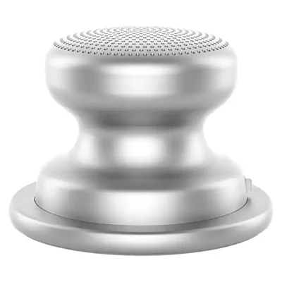 EWA A117 Mini Portable Magnetic Stand Wireless Speaker Subwoofer Metal Bluetooth-compatible Speaker - Silver