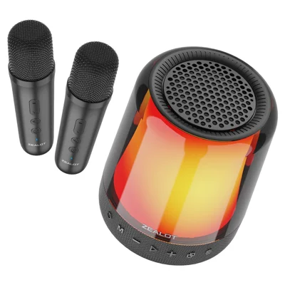 ZEALOT S66M RGB Light Bluetooth-compatible 5.2 Wireless Speaker with 2 Microphones