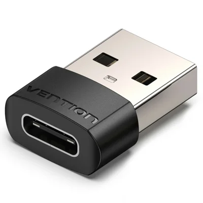 VENTION CDW Series USB 2.0 A Male to USB C Female Adapter 480Mbps Data Transfer OTG Converter
