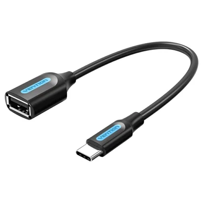 VENTION CCS Series 0.15m USB 2.0 Type C Male to USB A Female 480Mbps Transfer OTG Data Cable