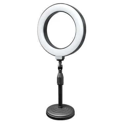 YONGEER RL-60 Ring Light 3 Färglägen 9-nivåer Dimbar LED-Fyllningsljus för Livesändning och Fotografering
