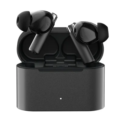 Écouteurs sans fil F28 Bluetooth avec annulation active du bruit 48 dB, écouteurs intra-auriculaires avec réduction de bruit profonde, écouteurs sport - Noir