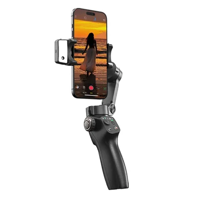 XIAOMIYOUPIN FUNSNAP CM8 Foldable 3 Axis Anti Shake Smartphone Gimbal Stabilizer for Vlog Shooting, AI Version