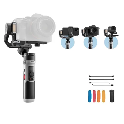 Zhiyun Crane-m2s Handheld Gimbal Stabilizer Para Câmeras de Câmera de Espelho/ação Portátil Tripod Camera Para Fotography Live-streaming - Versão Padrão