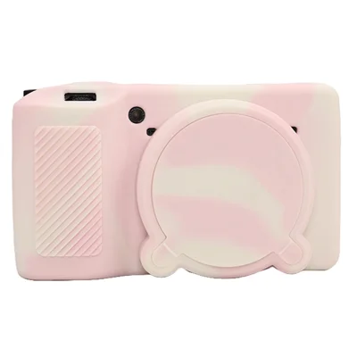 Silicone beskyttelsesdæksel til Ricoh GR IIIx / GR III kamera - Støvet lilla