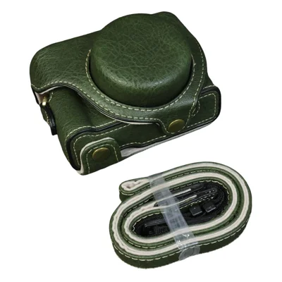 Funda para cámara Sony ZV-1, funda protectora portátil sin apertura de batería - Verde