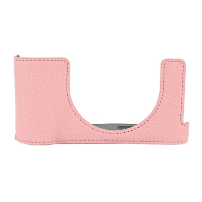 Voor Panasonic Lumix L10 Camerafoederaal Litchi PU Leer Beschermhoes met Toegang tot Batterij - Roze