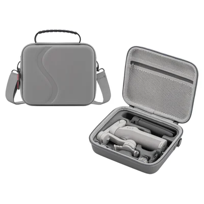 STARTRC Storage Case for DJI Osmo Mobile 8/Mobile 7/Mobile 7 Pro , Waterproof Compartmentalized Hard Shell Anti Drop Carrying Bag - As Shown