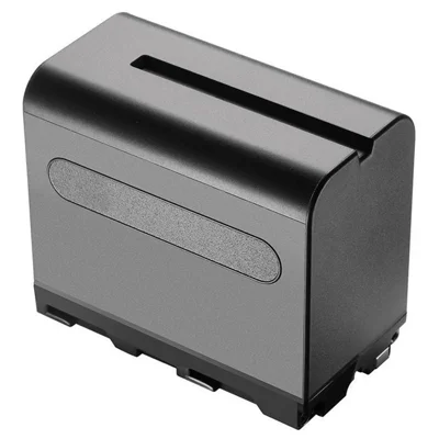 NEEWER NP-F970 6600 mAh Li-Ion Batteriudskiftning Strømforsyning til Sony, LED-video-belysning, monitor