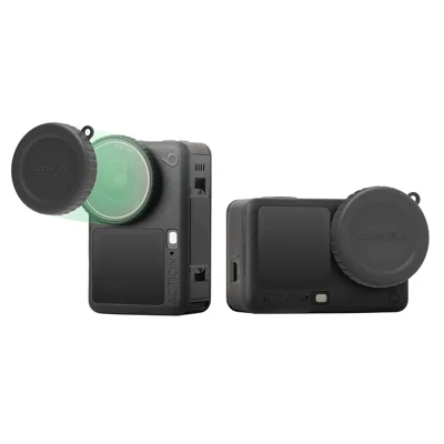 SUNNYLIFE OA6-BHT133 For DJI Osmo Action 6 Camera Lens Protector Silicone Cover Anti-Drop Camera Accessory